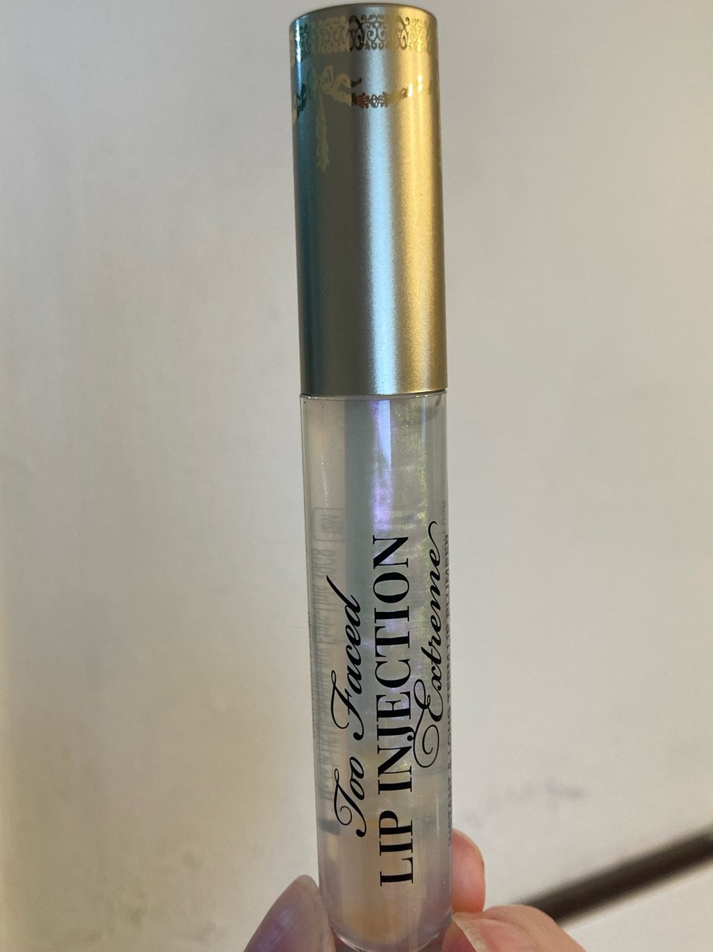 2/$45 💸 Too Faced Lip Injection Extreme Lip Plumper in Clear